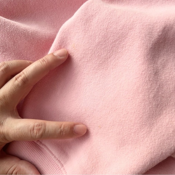 Aritzia TNA Pink Soft Comfort Fleece Lining Hoodie - Picture 14 of 15